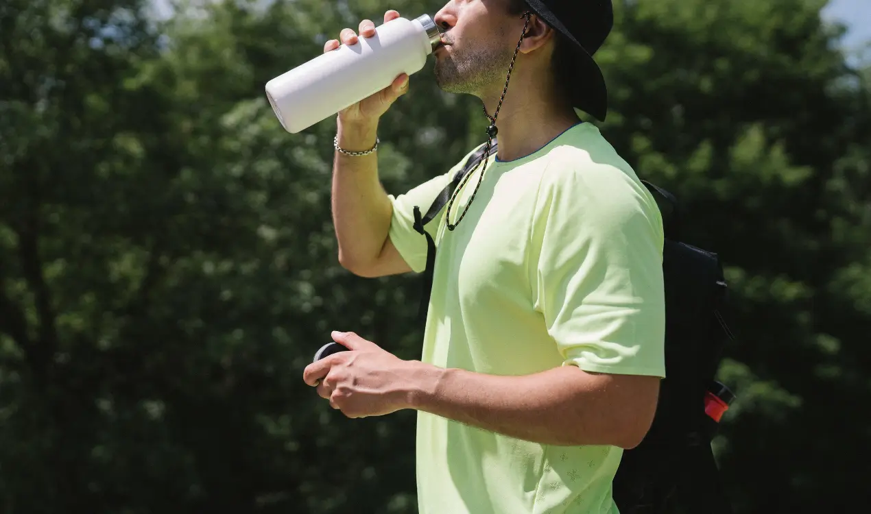 what stops sweat naturally