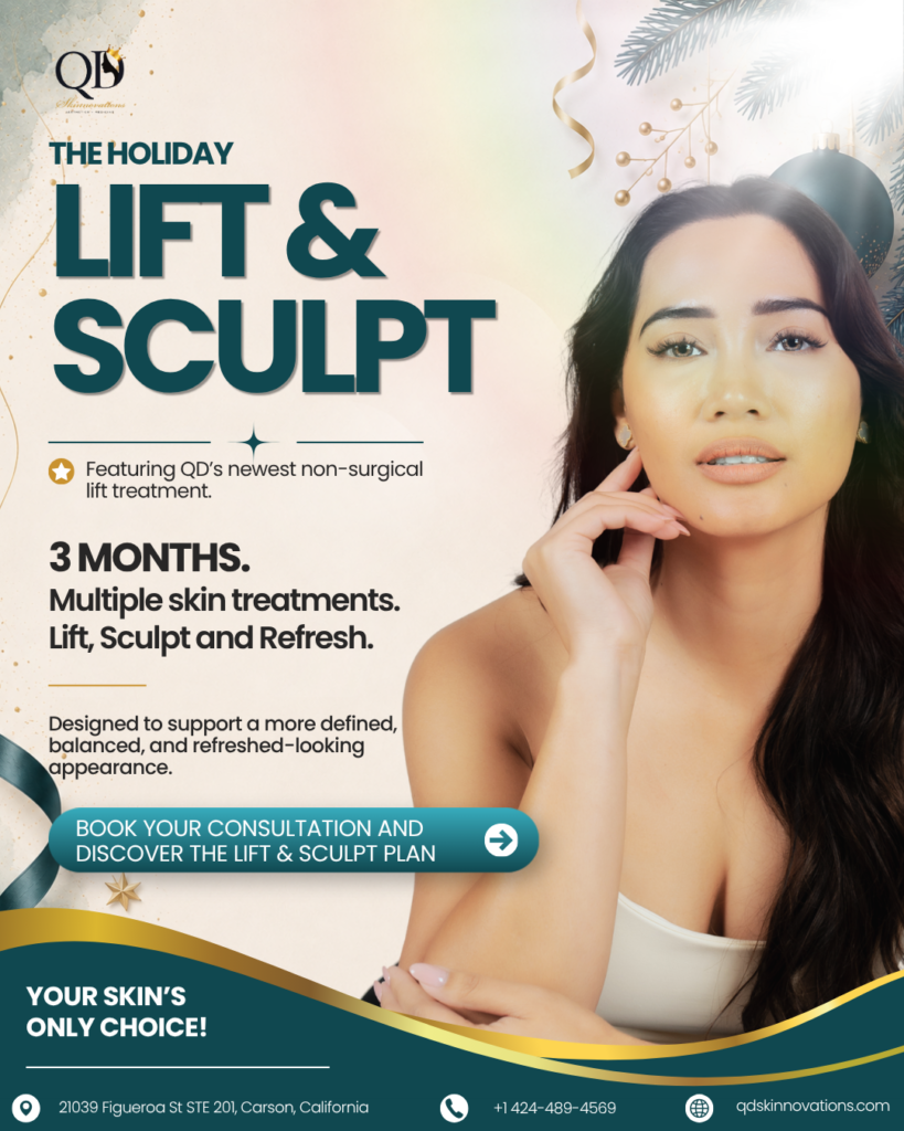 Holiday Lift and Sculpt Plan at QD Skinnovations in Carson, California